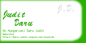 judit daru business card